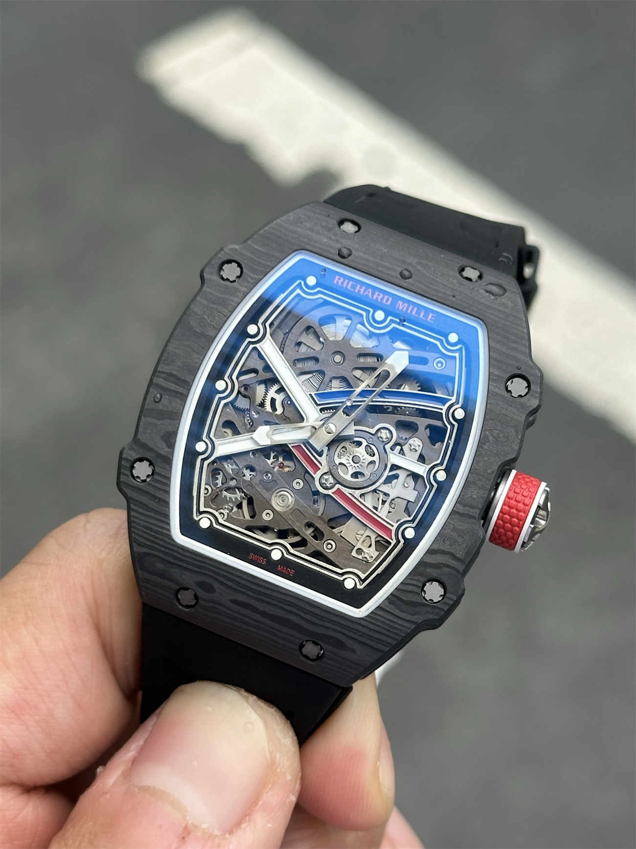 rm-67-02-replica-tpt-carbon-case.jpg AV Factory Richard Mille 38.7mm 1:1 Super Clone - Image 1