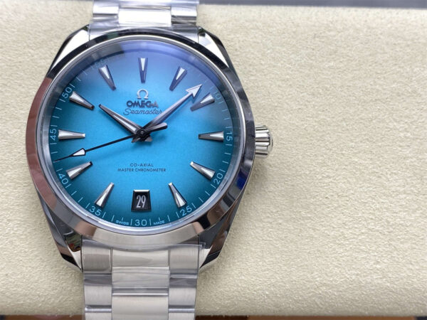 Omega Aqua Terra 220.10.38.20.03.003 Shades VS Factory 38mm Blue Dial Top Clone