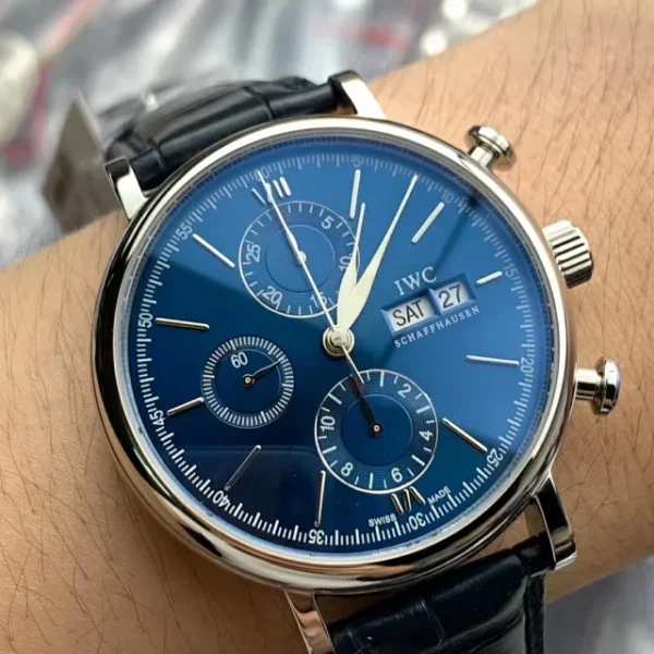 IWC Portofino 7750 Blue Dial