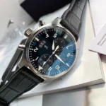 IWC Pilot Black Dial 43mm 1:1 Super Clone - Image 6