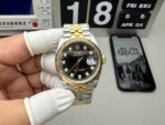 Clean Factory Rolex Datejust 126333 Black Dial 1:1 Super Clone