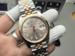 Rolex Datejust 126331 Rose Gold Dial 41mm Clean Factory 1:1 Super Clone - Image 5