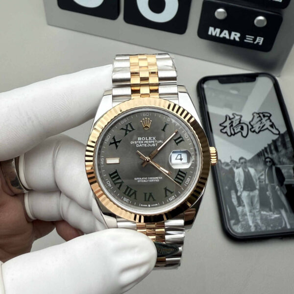 Clean Factory Rolex Datejust 126333 Rose Gold Dial 1:1 Super Clone