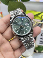 Rolex Datejust 126334 41mm Green Dial Clean Factory Super Clone - Image 3