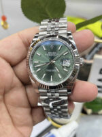 Rolex Datejust 126334 41mm Green Dial Clean Factory Super Clone - Image 5