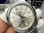 Clean Factory Rolex Oyster Perpetual 124300-0001 Silver Dial 41mm 1:1 Super Clone - Image 4