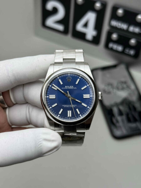 Rolex Oyster Perpetual 124300-0003 Clean Factory Blue Dial Top Clone