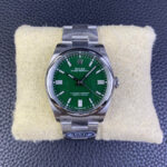 Rolex Oyster Perpetual 126000-0014 Clean Factory Green Dial Top Clone