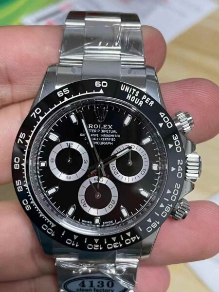 Clean Factory Rolex Daytona 116500LN Black Dial 1:1 Super Clone