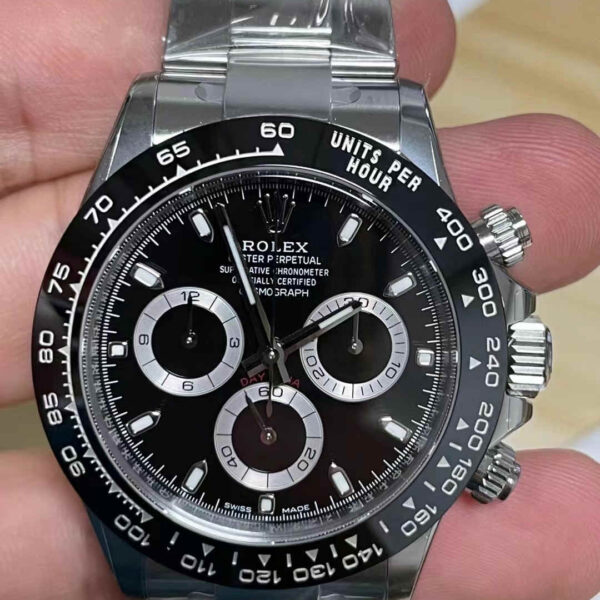 Clean Factory Rolex Daytona 116500LN Black Dial 1:1 Super Clone