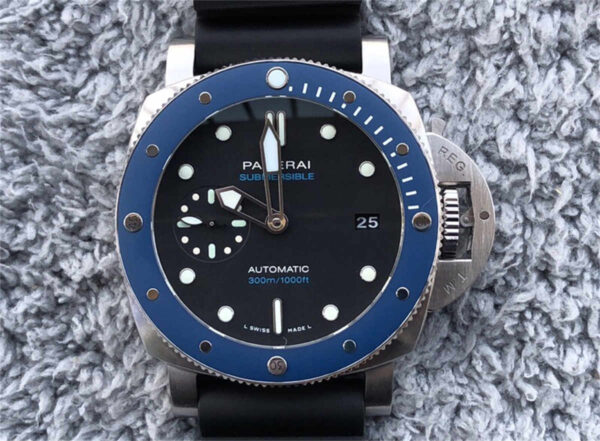 Panerai Submersible Small Blue Blue Dial 42mm VS Factory 1:1 Super Clone