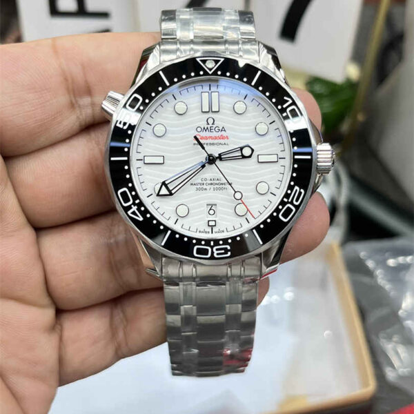 Omega Seamaster 8800 White Dial 42mm VS Factory 1:1 Super Clone