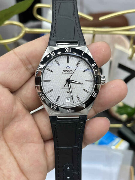 Omega Constellation 8900 41mm White Dial Top Clone