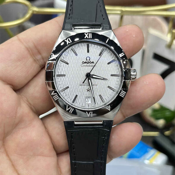 Omega Constellation 8900 41mm White Dial Top Clone