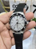 Omega Constellation 8900 41mm White Dial Top Clone - Image 5