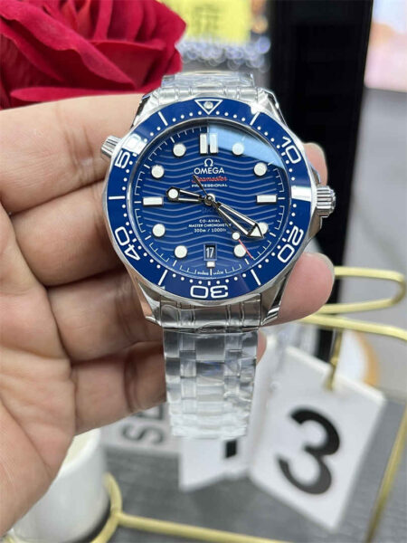 Omega Seamaster 8800 VS Factory Blue Dial Top Clone