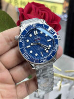 Omega Seamaster 8800 VS Factory Blue Dial Top Clone - Image 3