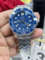 Omega Seamaster 8800 VS Factory Blue Dial Top Clone - Image 4