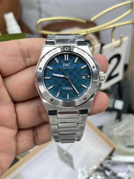 IWC V7 Factory Blue Dial 40mm Top Clone
