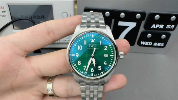 IWC Pilot Green Dial