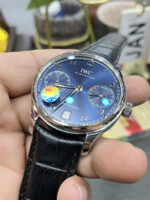 IWC Portugieser ZF Factory 42.3mm Black Dial Top Clone - Image 4