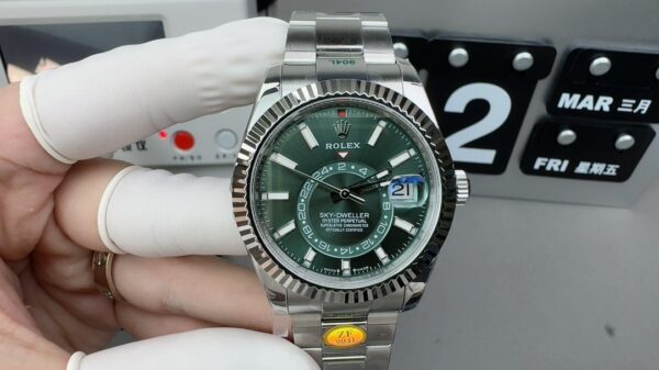Rolex Sky-Dweller m336934-0002 42mm Green Dial ZF Factory Super Clone