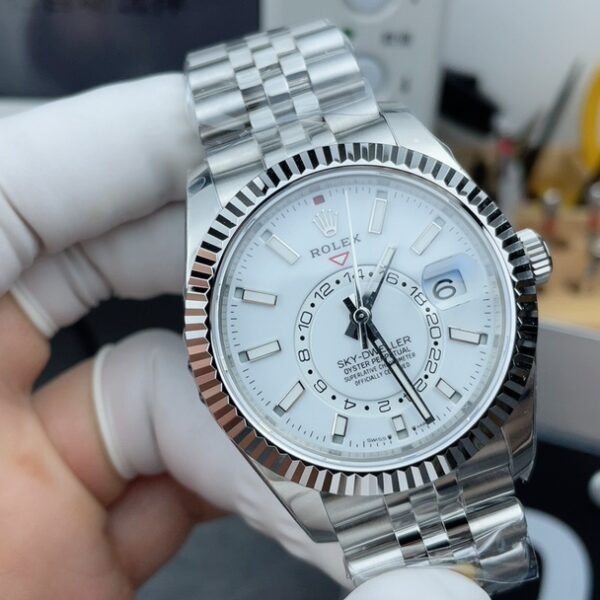 Rolex Sky-Dweller White Dial 42mm ZF Factory 1:1 Super Clone