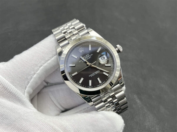 Rolex Datejust m126300-0007 Grey Dial 41mm VS Factory 1:1 Super Clone