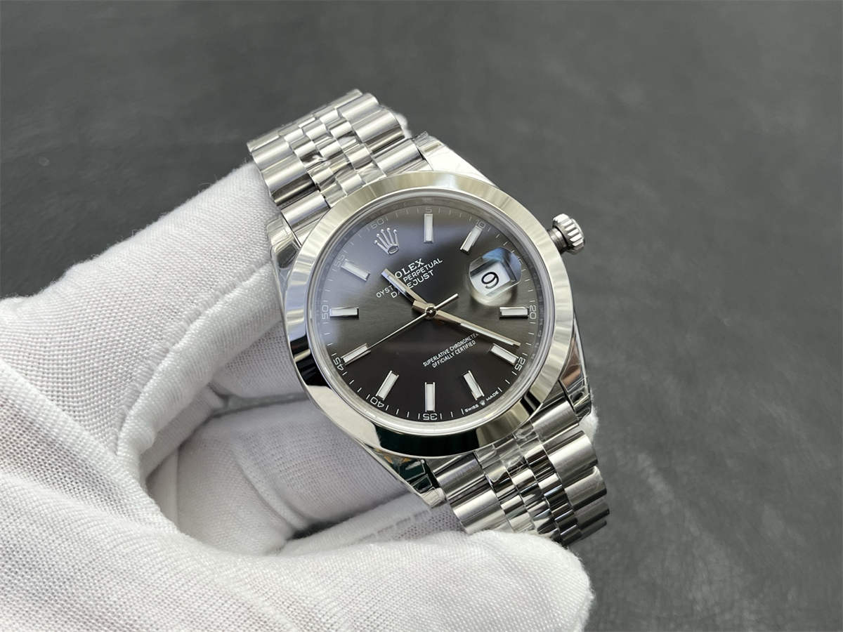 wsxc1764674166922_0 Rolex Datejust m126300-0007 Grey Dial 41mm VS Factory 1:1 Super Clone - Image 1