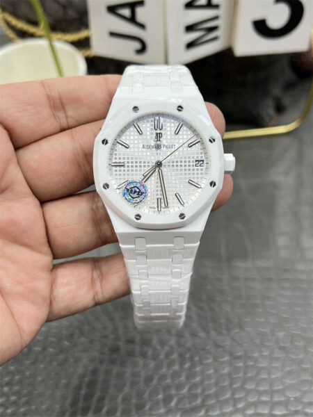 Audemars Piguet 15500 APS Factory Grande Tapisserie Dial 41mm Top Clone