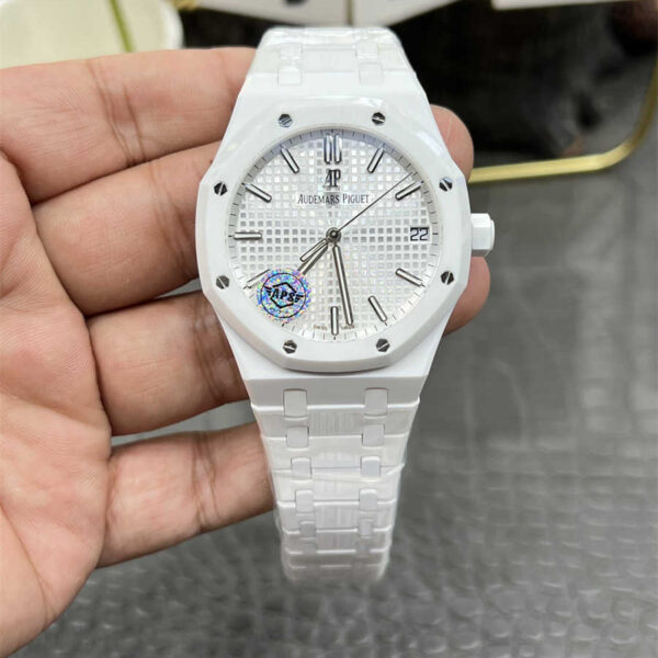 Audemars Piguet 15500 APS Factory Grande Tapisserie Dial 41mm Top Clone