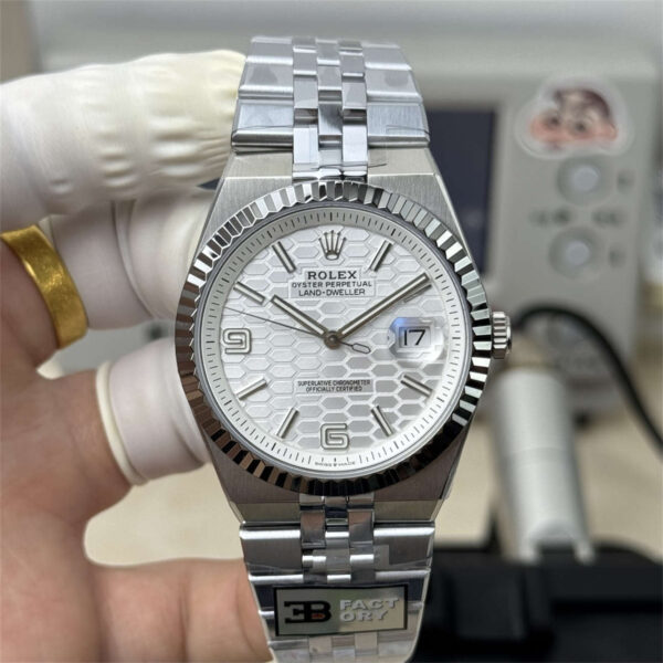 Rolex M127334-0001 3B Factory Honeycomb Texture Dial 40mm Top Clone