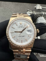 Rolex 127385TBR 3B Factory 40mm White Dial Top Clone - Image 2