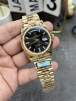 Rolex Day-Date QF Factory Black Dial 40mm Super Clone - Image 2