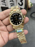 Rolex Day-Date QF Factory Black Dial 40mm Super Clone - Image 5