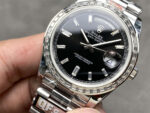 Rolex Day-Date 3255 QF Factory 40mm Ice Blue Dial Super Clone - Image 3