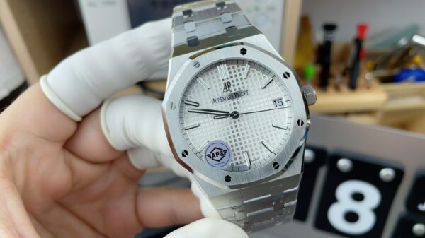 Audemars Piguet Royal Oak 15500ST White Dial 41mm APS Factory 1:1 Super Clone