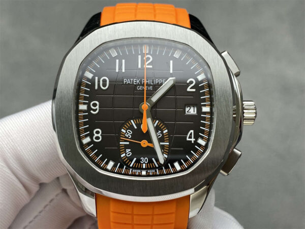 Patek Philippe Aquanaut 5968 3K Factory Black Dial 42.2mm Top Clone