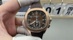3K Factory Patek Philippe Aquanaut 5968R-001 Black Dial 42.2mm 1:1 Super Clone