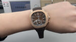 3K Factory Patek Philippe Aquanaut 5968R-001 Black Dial 42.2mm 1:1 Super Clone - Image 6