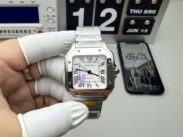 Cartier Santos 9015 35mm AF Factory Top Clone