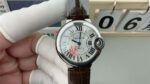 Cartier Ballon Bleu AF Factory Silver Dial 33mm Top Clone