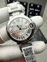 AF Factory Cartier Ballon Bleu Silver Dial 33mm - Image 2