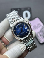 Rolex Day-Date 128239-0063 Blue Dial 36mm QF Factory 1:1 Super Clone - Image 2