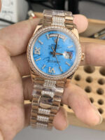 Rolex Day-Date 36mm Day at 12, date at 3 Dial Super Clone - Image 4