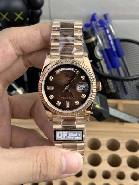 Rolex Day-Date 3255 Day & Date Display Dial 36mm