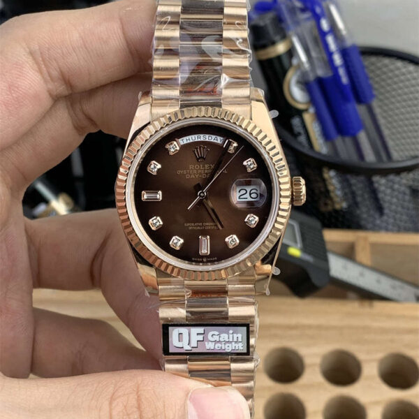 Rolex Day-Date 3255 Day & Date Display Dial 36mm