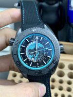 Omega Seamaster VS Factory 45.5mm Titanium world map Dial Super Clone - Image 3