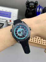Omega Seamaster VS Factory 45.5mm Titanium world map Dial Super Clone - Image 9