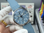 IWC Pilot 41.9mm Blue Dial Super Clone - Image 3
